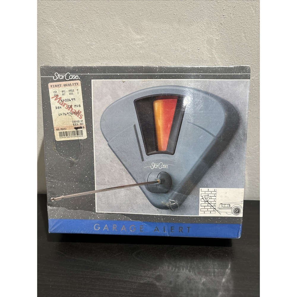 Vintage 1990 Garage Alert Car Stopper Star Case Movie Prop